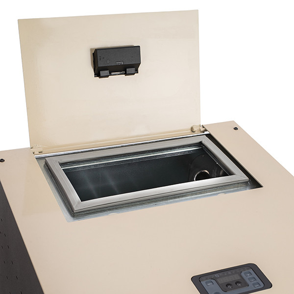 Pachet termosemineu cu peleti Termax Kamin ECO 25 kW crem si accesorii [4]
