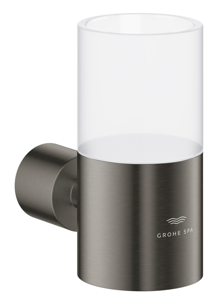 Pahar Grohe sticla, atrio New sticla, satinat, potrivit pt suportul 40278001 si 40884000 [5]