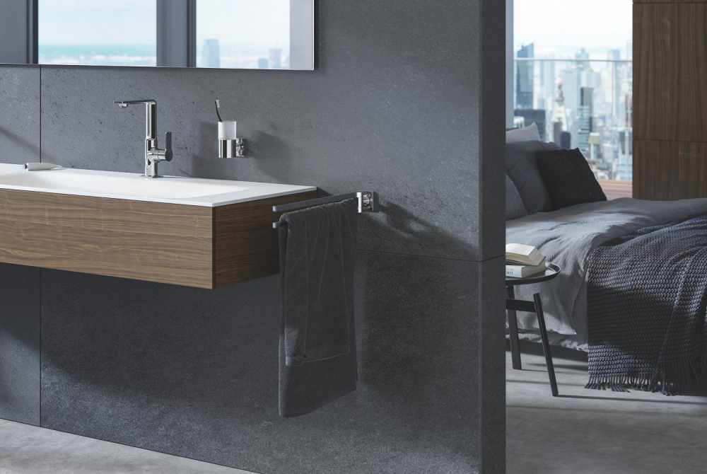 Pahar Grohe sticla, atrio New sticla, satinat, potrivit pt suportul 40278001 si 40884000 [13]