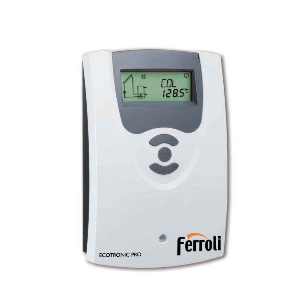 Panou de comanda pentru sisteme solare Ferroli ECOTRONIC PRO [1]