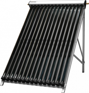 Panou solar tip heatpipe (presurizat) cu 15 tuburi vidate, Ferroli model ECOTUBE NEW 15 (include suportii de montaj) [1]