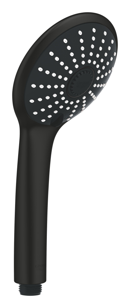 Para de dus Grohe Euphoria 110 massage 9, 5 l, rotunda, 3 functii, anti-calcar, universala, negru mat [3]
