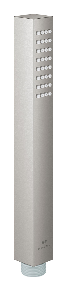 Para de dus Grohe Aqua stick 9, 5 l, sistem anti-calcar, universala, 1 jet, cupu, crom mat [3]