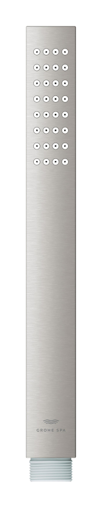 Para de dus Grohe Aqua stick 9, 5 l, sistem anti-calcar, universala, 1 jet, cupu, crom mat [4]