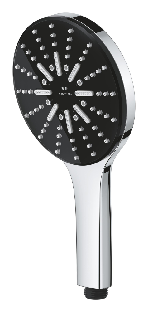 Para de dus Grohe SmartActive 130 3 jeturi, sistem anti-calcar, crom [6]