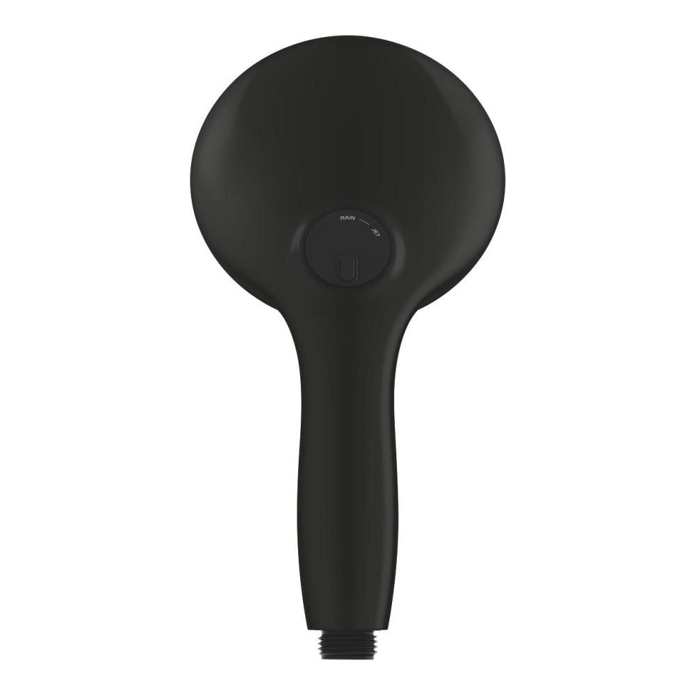 Para de dus Grohe Tempesta 110, 2 jeturi, sistem anti-calcar, negru [5]