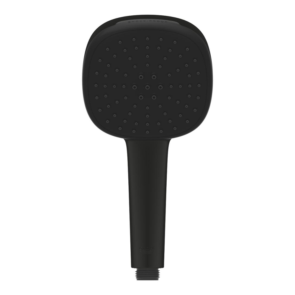 Para de dus Grohe Tempesta Cube 110 II handshw, 2 jeturi, negru [3]