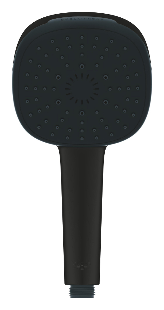 Para de dus Grohe Vitalio comfort 110 III 9, 5 l, patrata, 3 jeturi, sistem anti-calcar, universal, presiune minima 1 bar, negru mat [5]