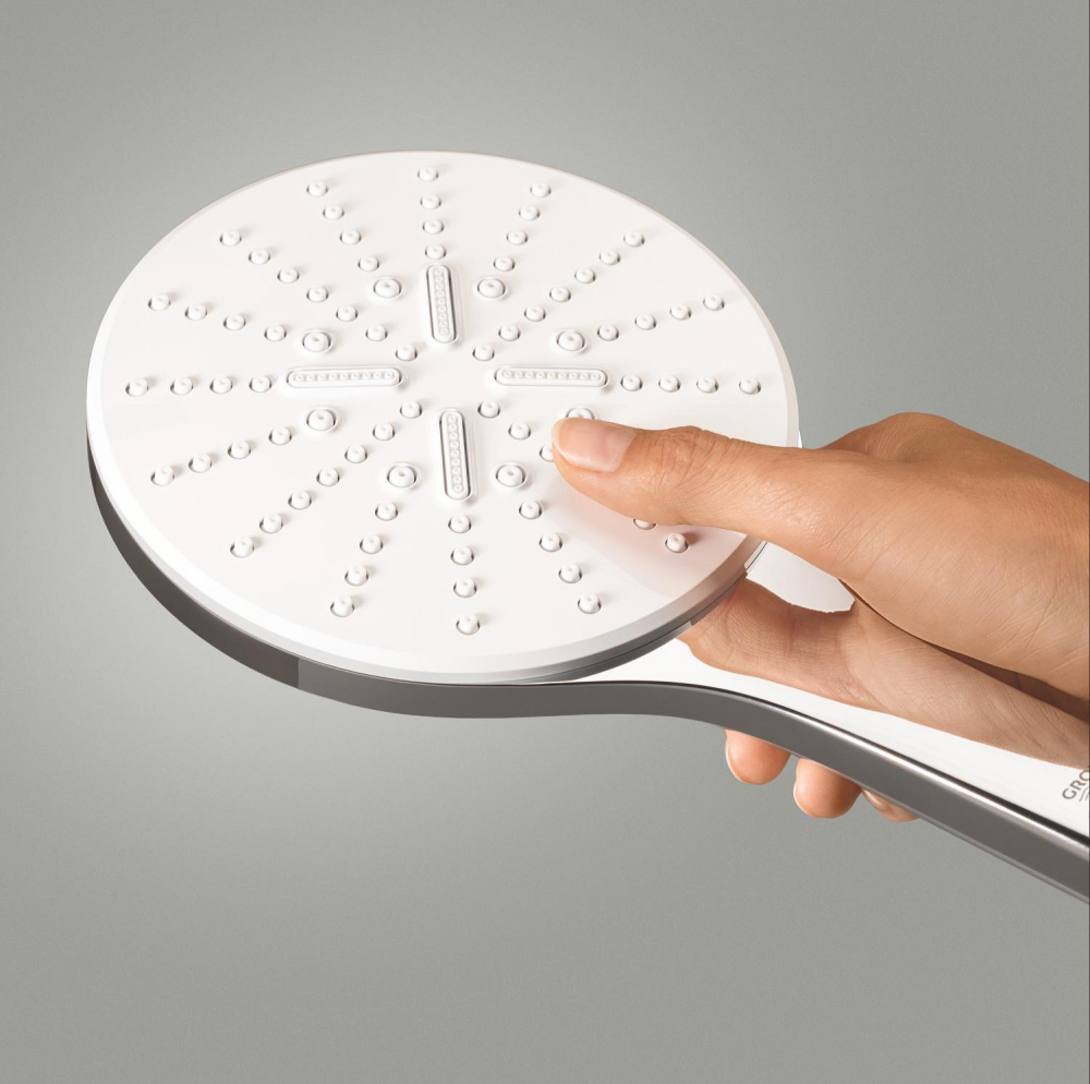 Para de dus Grohe Vitalio smact 150 universala, 150 mm, 3 pulverizari, anti-calcar, smarttip, crom [9]