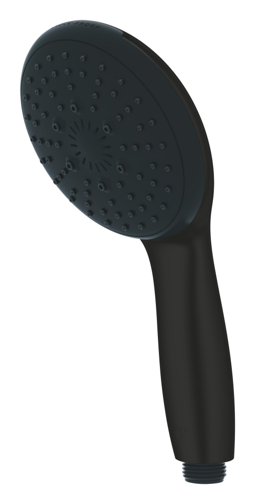 Para de dus Grohe Vitalio Start 110 III 9, 5 l, rotunda, universala, 3 jeturi, sistem anti-calcar, negru mat [6]