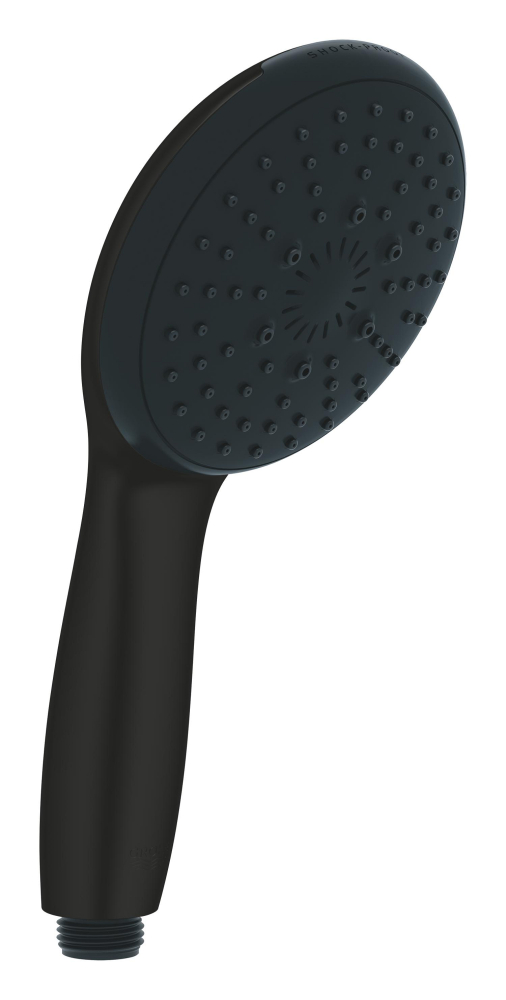 Para de dus Grohe Vitalio Start 110 III 9, 5 l, rotunda, universala, 3 jeturi, sistem anti-calcar, negru mat [3]