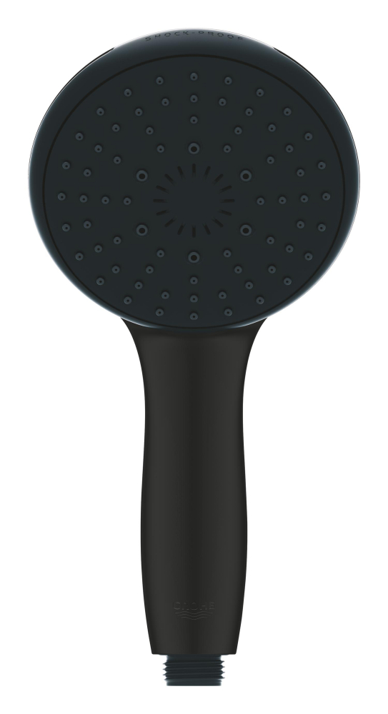 Para de dus Grohe Vitalio Start 110 III 9, 5 l, rotunda, universala, 3 jeturi, sistem anti-calcar, negru mat [5]