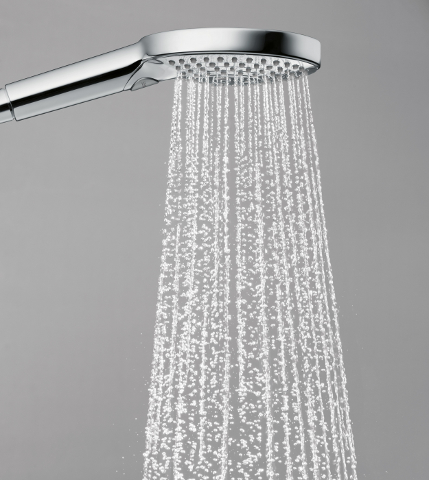 Para de dus Hansgrohe Raindance Select E120 cu 3 jeturi white-chrome [3]