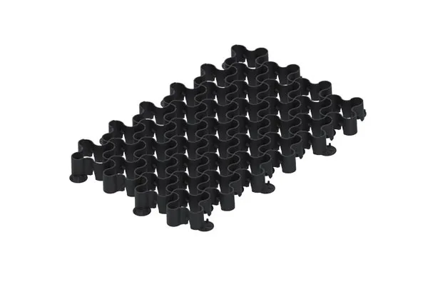 Pavela ecologica din polipropilena EasyPave negru 597x400 mm - Vodaland gama Terra [1]