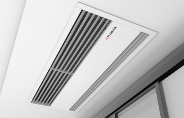 Perdea de aer electrica, incastrabila, 4000 m³/h, 400V, Flowair ELiS B-E-150 [8]