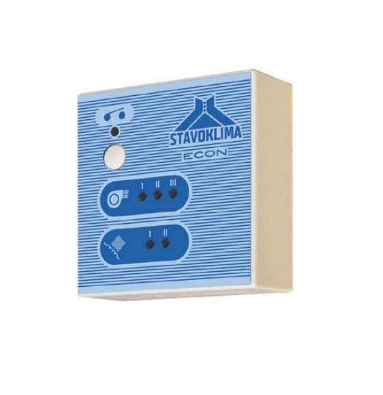 Perdea de aer cald electrica, incastrabila in tavan fals, 10 kW, 1000 mm, 2100 m³/h, 400 V, Stavoklima Econ 100E10 [3]