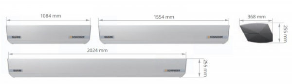 Perdea de aer cald, doar ventilatie, 3700 m³/h, Sonniger Guard 150 C [3]