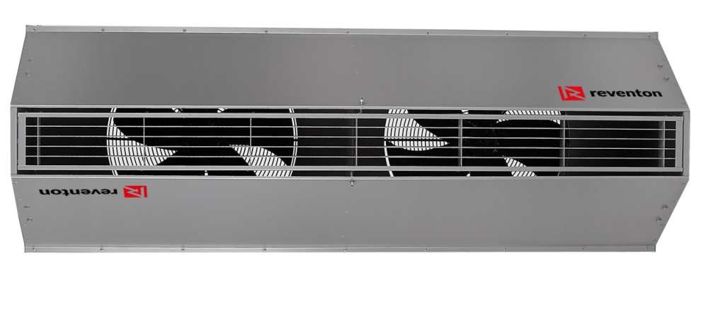 Perdea de aer industriala Reventon HUMMER 150W-EC 2R cu apa calda 77,4 kW [2]