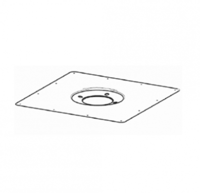 PIESA ZINCATA PENTRU RECEPTOR TERASA RAINPLUS 40-110 520 x 520 1MM - VALROM GAMA SafeKIT [1]