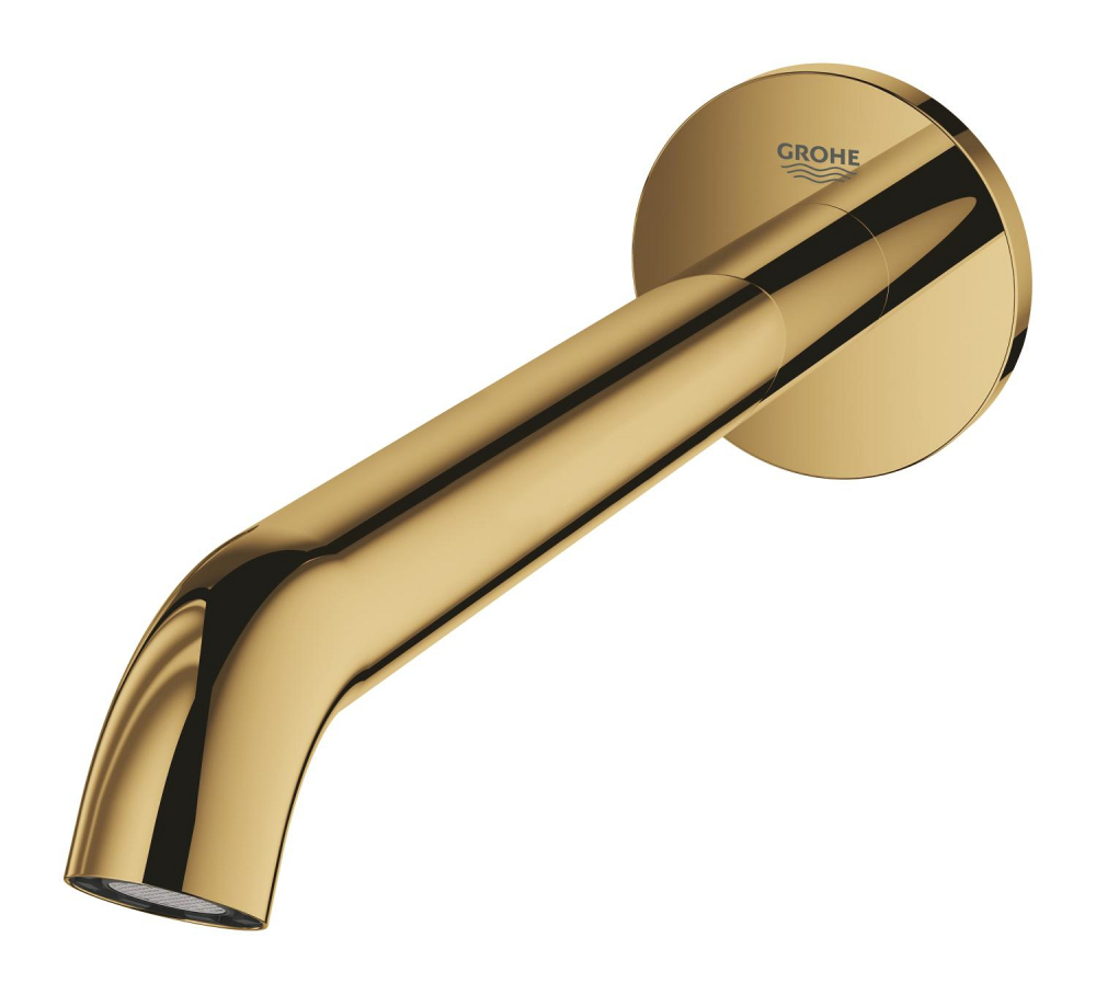 Pipa cada Grohe Essence, montare pe perete, masaj, necesita corp instalare, auriu lucios [3]