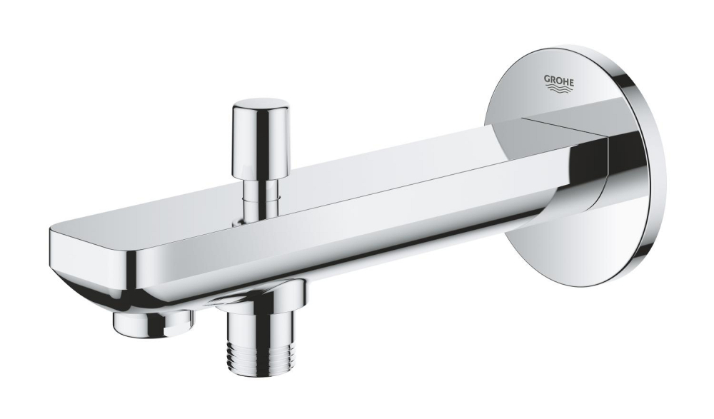 Pipa cada Grohe BauContemporary diverter, montare pe perete, crom [4]
