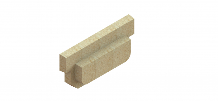 Placa capat din polimerbeton seria model BASE, pentru rigola PB LN100 Hext.80 - Vodaland gama Drain [1]