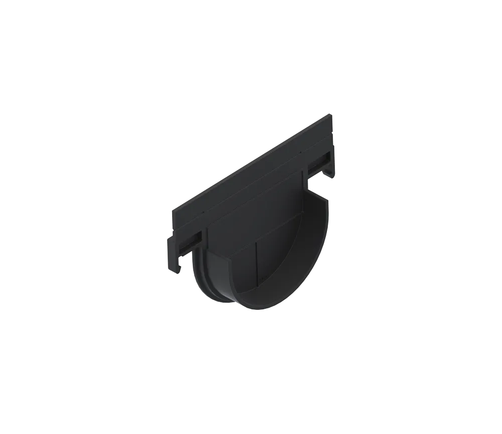 Placa capat din polipropilena model BASE, pentru rigola LN100 Hext.120 - Vodaland gama Drain [1]