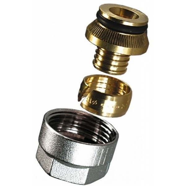 Racord de strangere de alama Purmo 20x2 cu 3/4 [1]