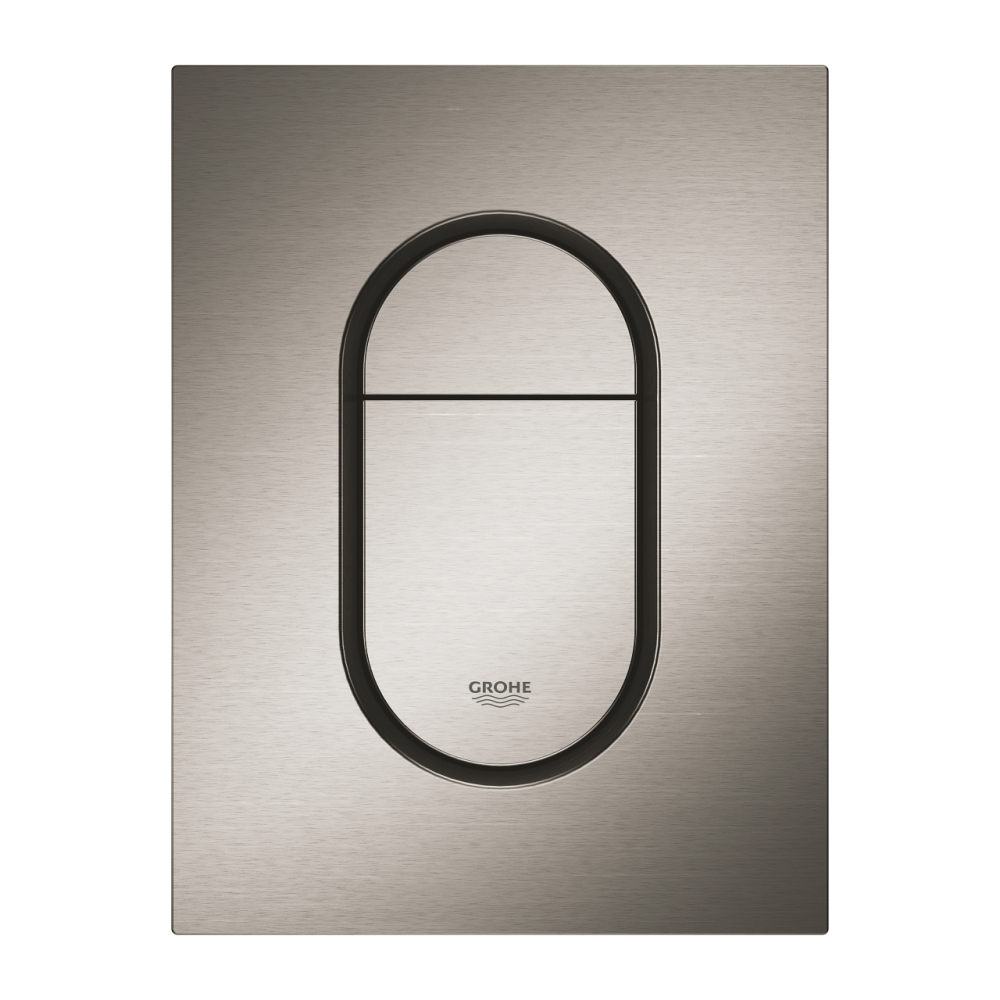 Placa de actionare Grohe Arena Cosmopolitan de perete placa marimea S, dubla actionare, 130 x 172 mm, verticala, antracit mat [2]