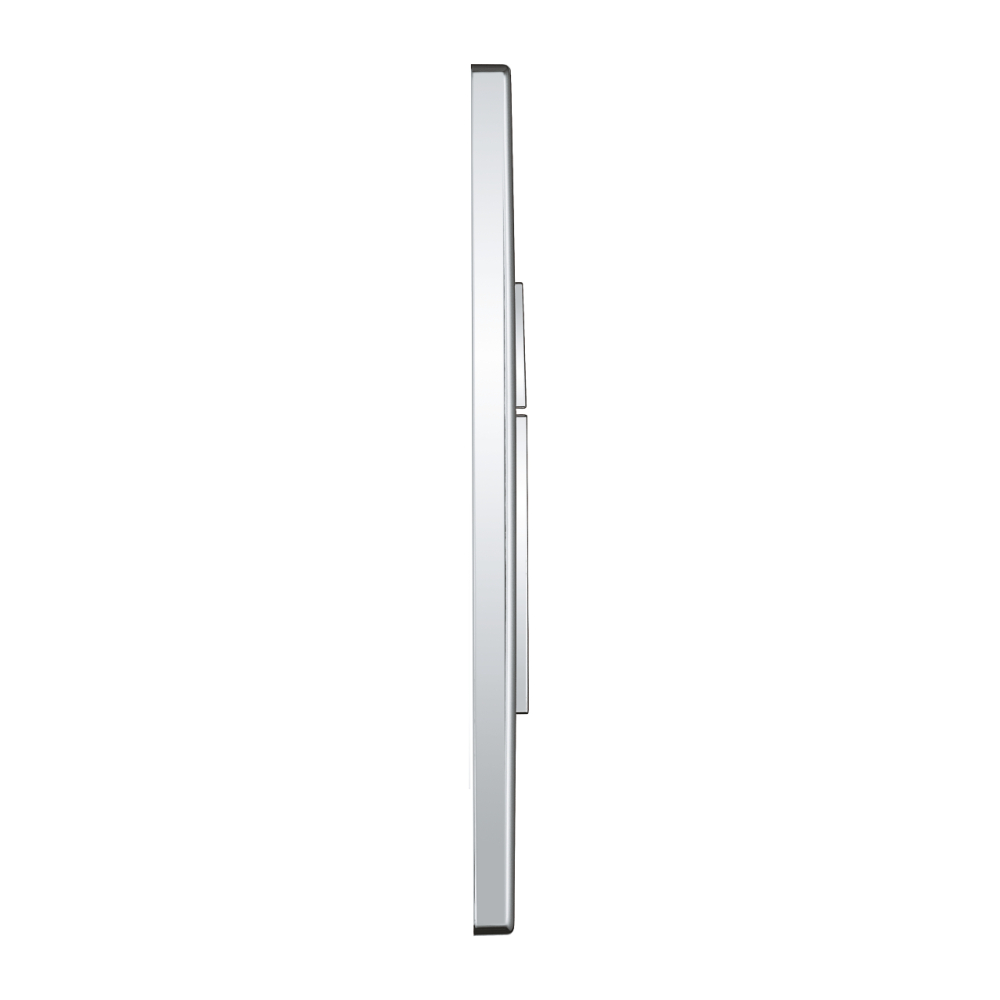 Placa de actionare Grohe Even dubla actionare, reversibila, 156 x 197 mm, crom [4]
