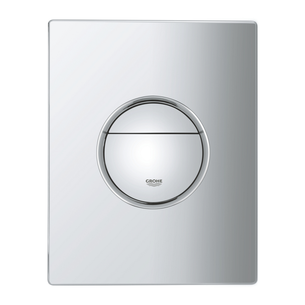 Placa de actionare Grohe Sail dubla actionare, verticala, 156 x 197 mm, crom [3]