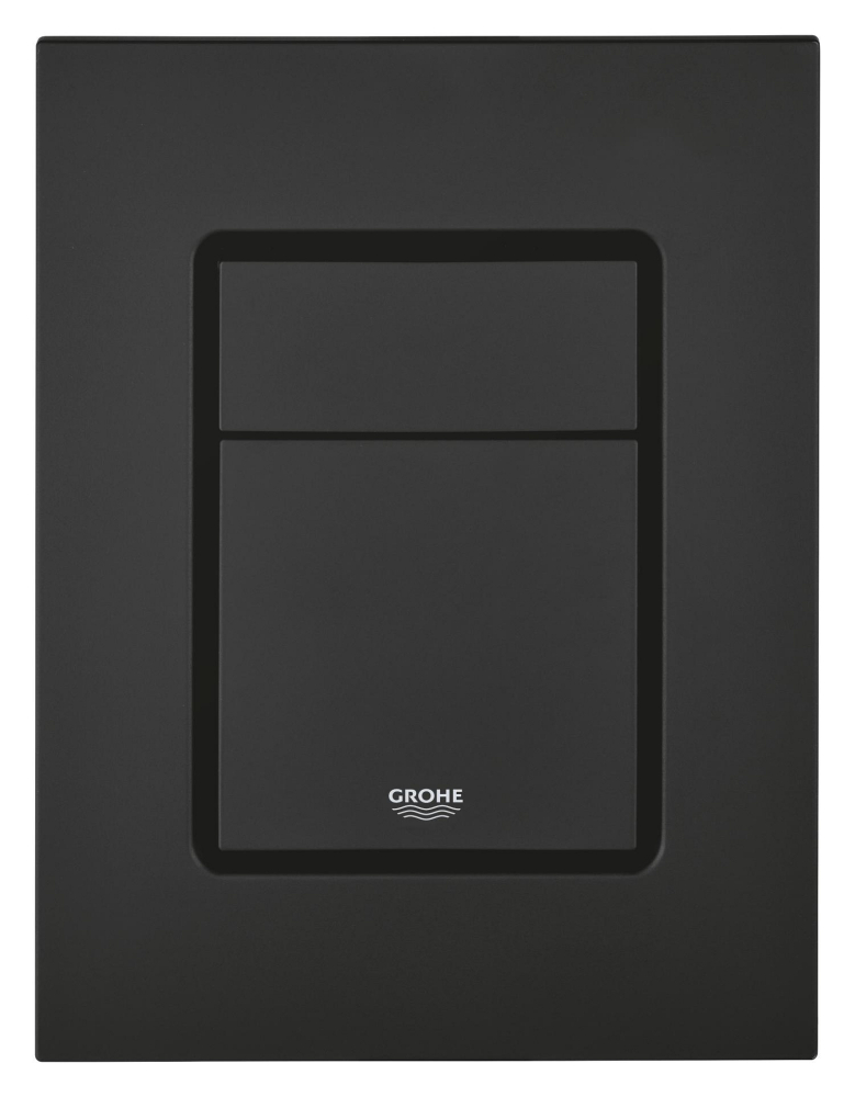 Placa de actionare Grohe Skate Cosmopolitan de perete placa marimea S, dubla actionare, 130 x 172 mm, verticala, negru [7]