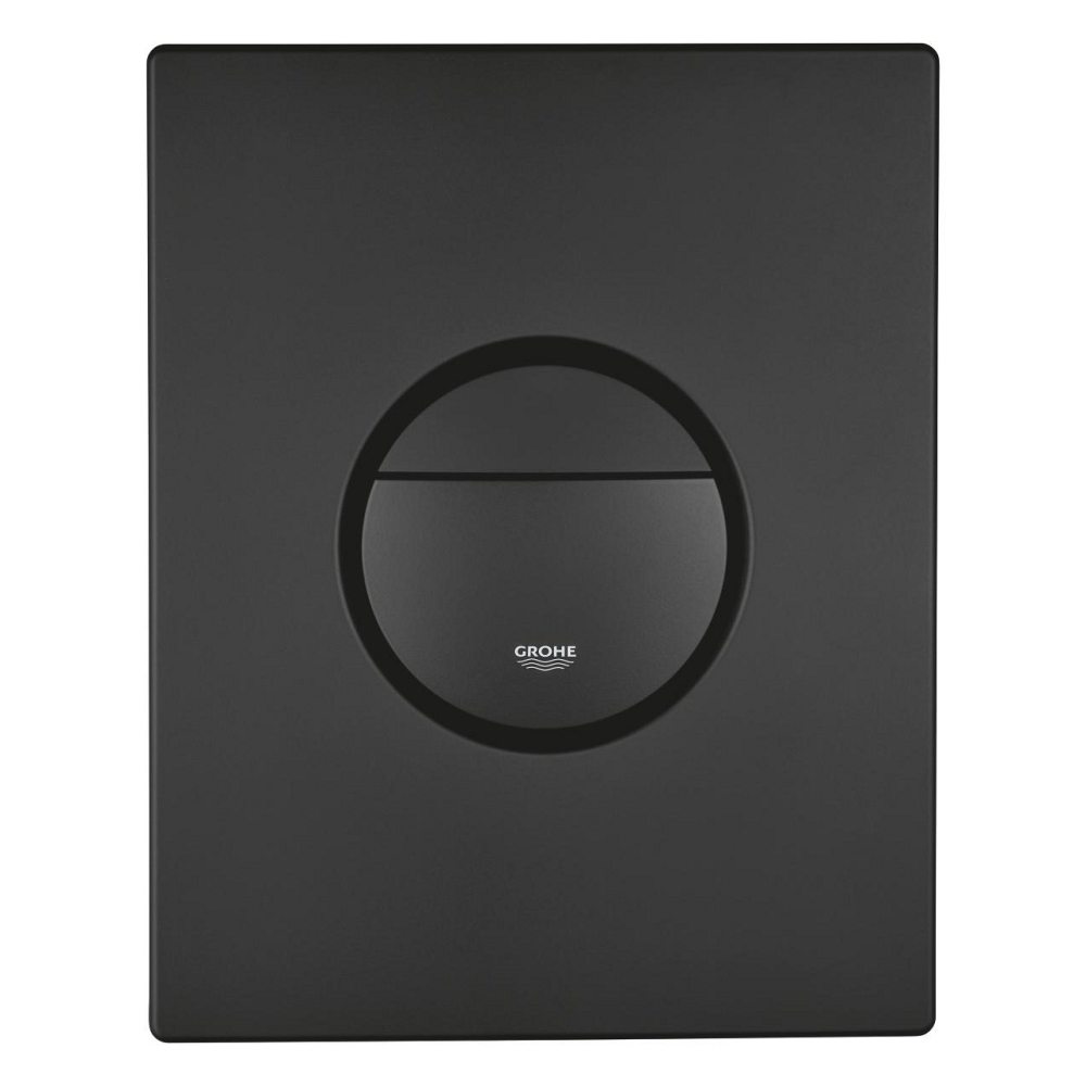 Placa de actionare WC Grohe Nova Cosmopolitan, dubla spalare, reversibila, 156 x 197 mm, negru [4]