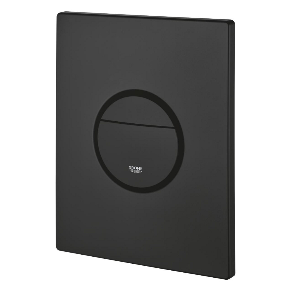 Placa de actionare WC Grohe Nova Cosmopolitan, dubla spalare, reversibila, 156 x 197 mm, negru [5]