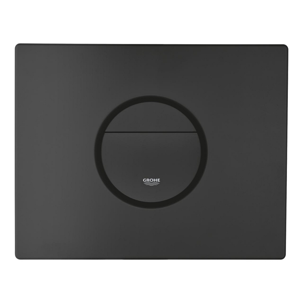 Placa de actionare WC Grohe Nova Cosmopolitan, dubla spalare, reversibila, 156 x 197 mm, negru [6]