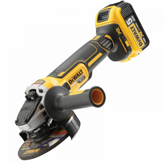 Polizor Unghiular Cu 3 Acumulatori DeWalt DCG405P3 [4]