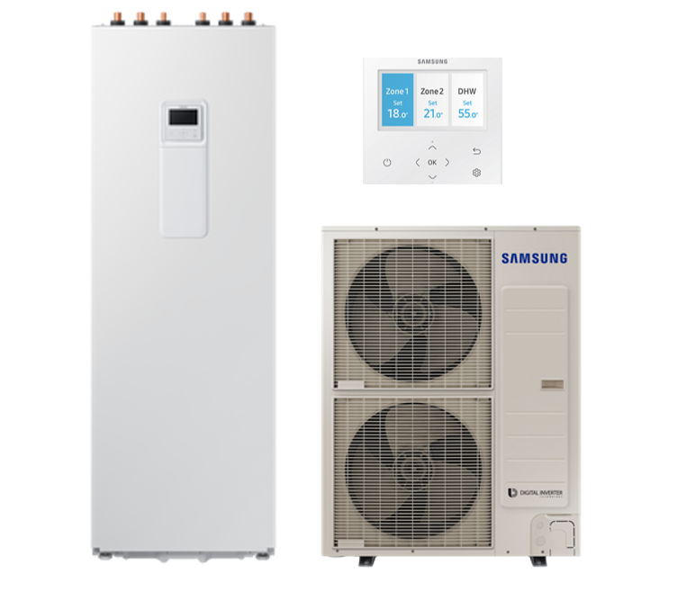 Pompa de caldura aer-apa monobloc cu boiler incorporat 260 litri 16 Kw R32 Samsung ClimateHub [1]