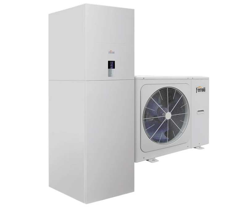 Pompa de caldura aer-apa split 16 kw cu boiler intergrat de 240 litri Ferroli OMNIA ST 3.2 HI3 16 [1]