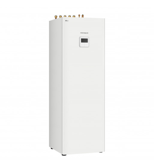 Pompa de caldura aer-apa tip split 9 kw R32 monofazata cu rezervor de apa calda 200l LG model Therma V IWT [3]