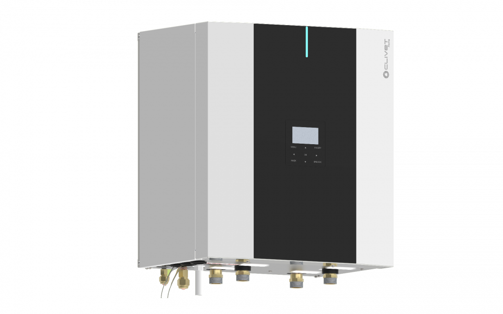 Pompa de caldura aer-apa tip split Clivet SPHERA EVO BOX 2.0 R32 6,18KW cu rezistenta electrica 2,4kw [3]