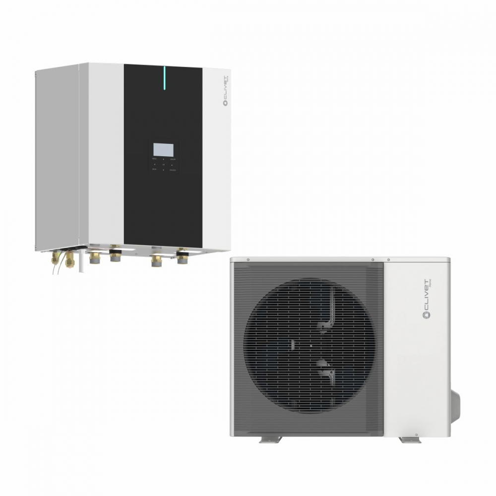 Pompa de caldura aer-apa tip split Clivet SPHERA EVO BOX 2.0 R32 6,18KW cu rezistenta electrica 2,4kw [1]