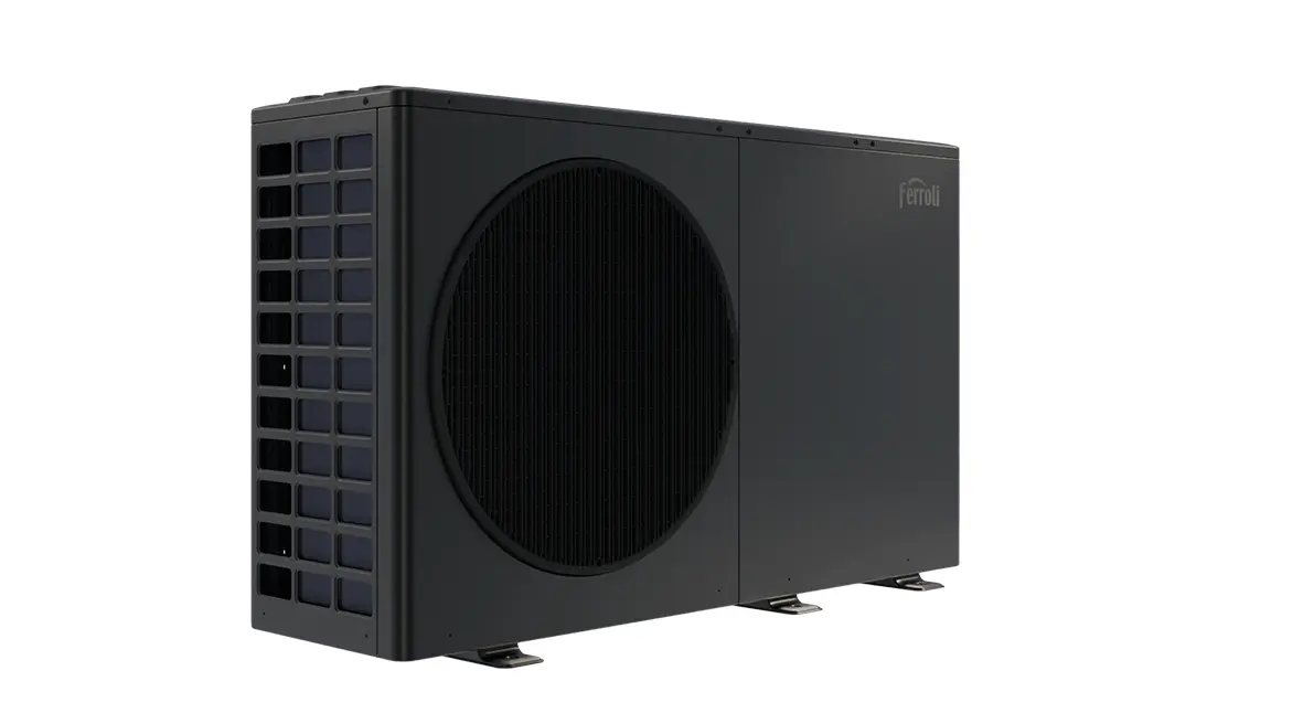 Pompa de caldura reversibila aer-apa monobloc Ferroli OMNIA LIFE M 10 KW compresor inverter DC, agent frigorific R290 [2]