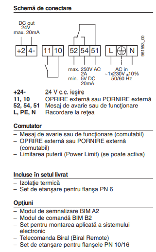 Pompa de circulatie electronica de inalta eficienta pentru instalatii de incalzire, Biral model ModulA 50-12 270 RED, echipata cu izolatie [5]