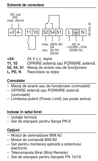Pompa de circulatie electronica de inalta eficienta pentru instalatii de incalzire, Biral model ModulA 65-12 340 RED, echipata cu izolatie [5]