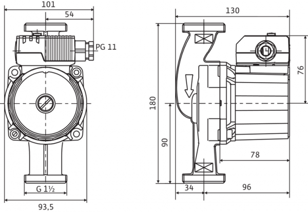 Pompa de recirculare Star Z 25/2 EM, Wilo [2]