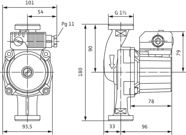 Pompa de recirculare Star Z 25/6-3, Wilo [2]