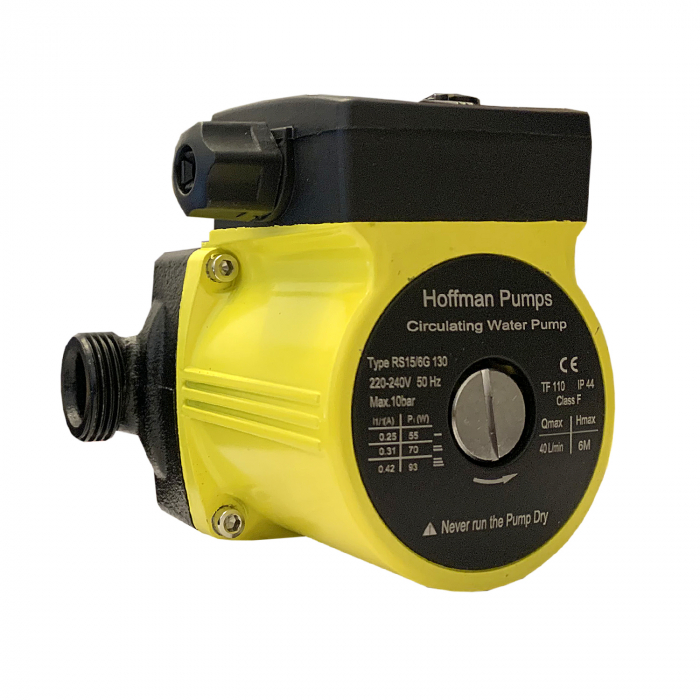 Pompa de recirculare, 130 mm, 1 tol, 55/70/93 W, Hoffman RS 15/6 G [2]