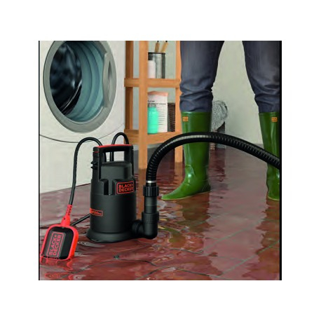 Pompa submersibila Black+Decker pentru apa curata 250W 6000 l/h - BXUP250PCE [2]