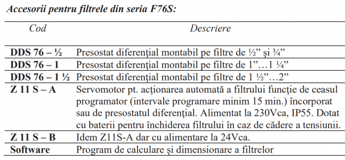 Presostat diferenţial pentru filtre de 11/2" şi 2" seria F76S Resideo - Braukmann (ex Honeywell) [2]