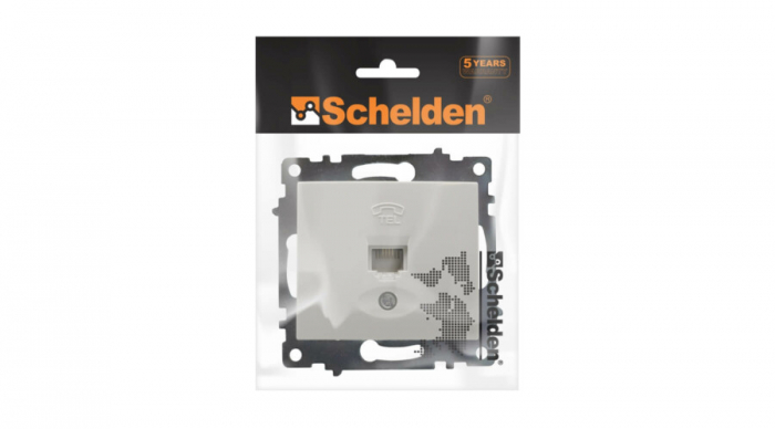 Priza simpla pentru linie telefon RJ 11, 9206-63, Schelden [2]